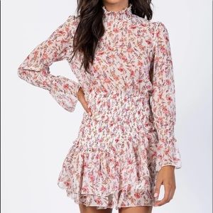 Princess Polly Guetta Mini Dress | white | size 6